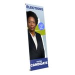 kakemono bois sans enrouleur elections