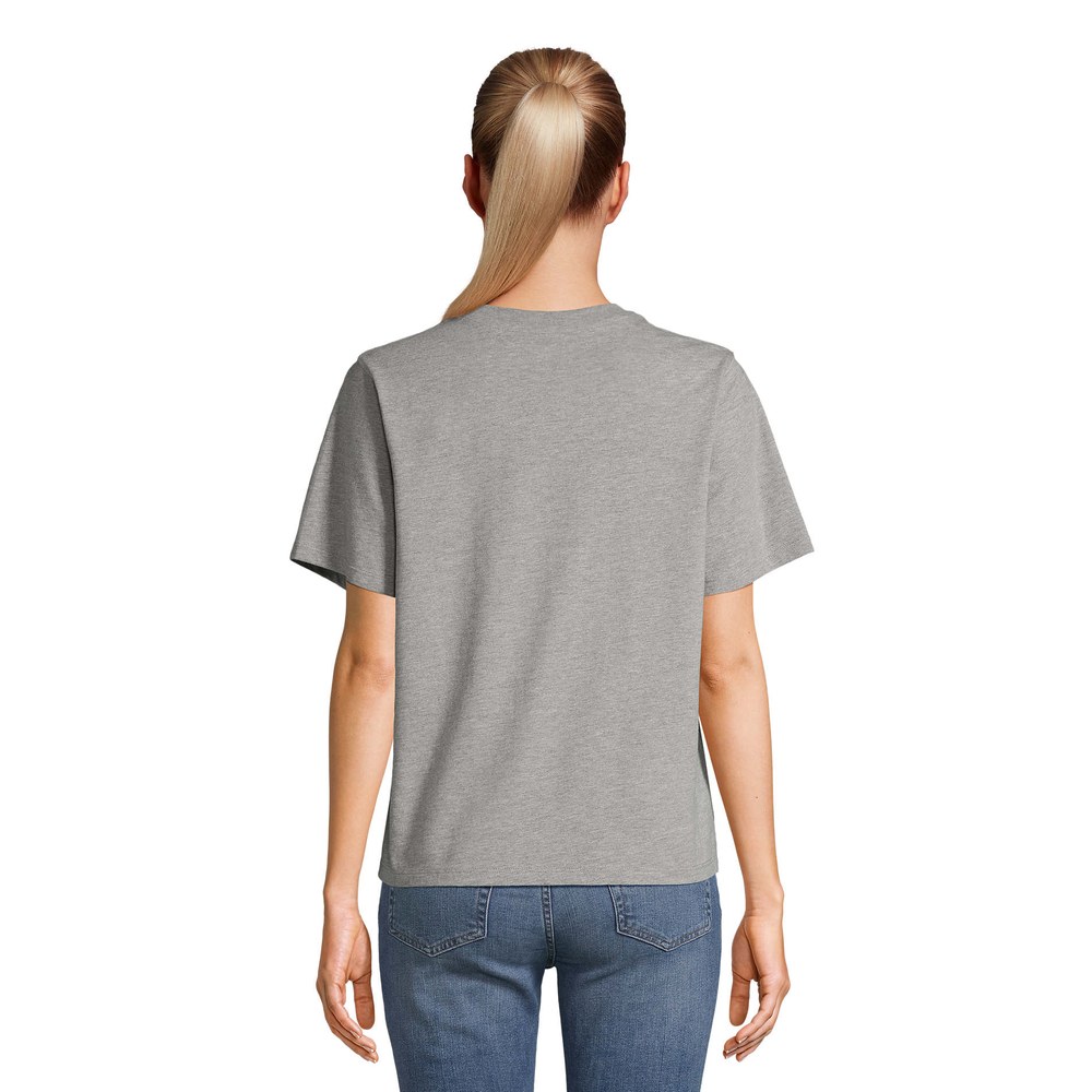 T-shirt femme Legend coton bio porté - dos