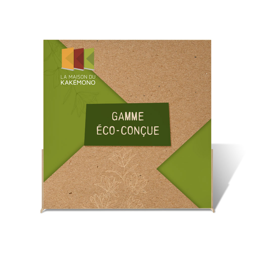 détail mur d'image bois