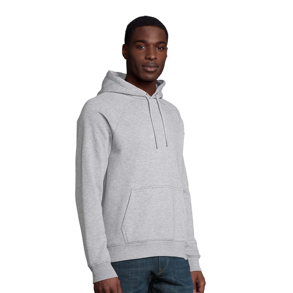 Sweat à capuche Stellar coton bio porté - dos