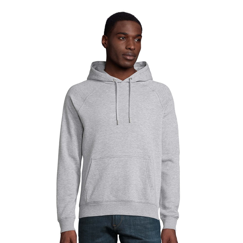 Sweat à capuche Stellar coton bio porté