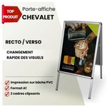 porte-affiche-chevalet