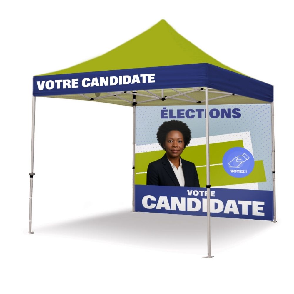 tente publicitaire pour elections