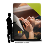 totem tissu tendu en 150 cm