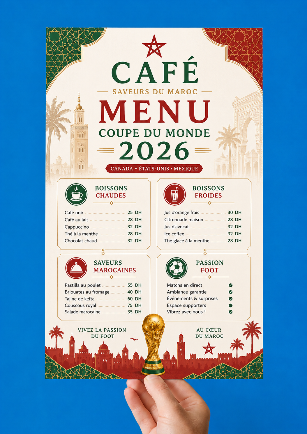 Menu <b>A4</b>