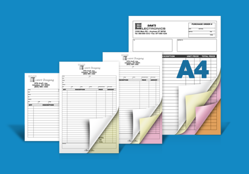 Carnet NCR - A4 Carnet NCR - <b>A4</b>