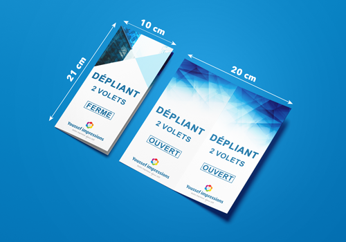 Dépliant 2 volets 1