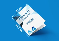Dépliant 2 volets 4