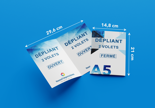 Dépliant 2 volets 3