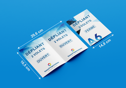 Dépliant 2 volets 2