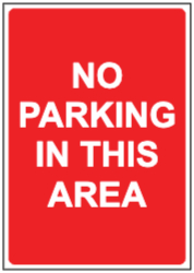 NO PARKING