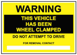Wheel Clamped