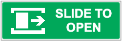 Slide to Open