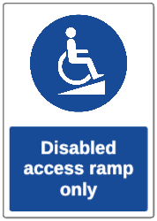 Disabled Ramp Access