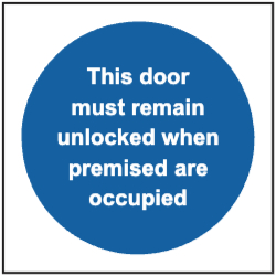 Door unlocked