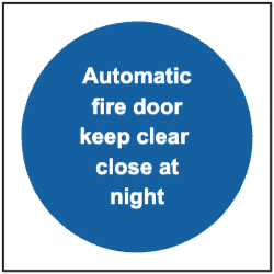 Automatic Fire Door