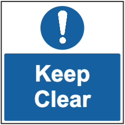 Keep clear
