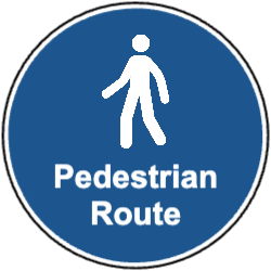 Pedestrian Route