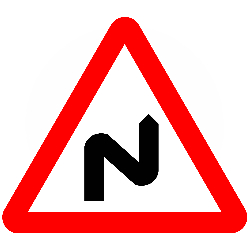 Dangerous double right bend