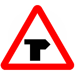 T junction priority from right