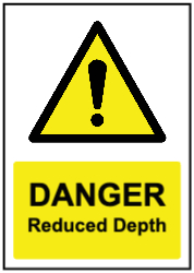 Danger reduced depth