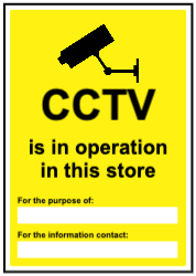 CCTV store operation