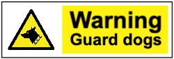 Warning Guard Dogs