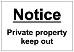 Private Property