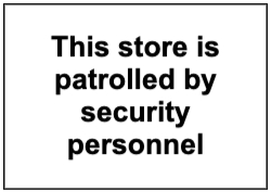 Store patrol