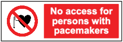 No Access for pacemakers