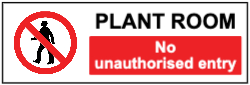 No Access Plant room