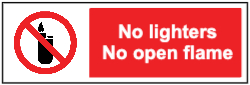 No lighters
