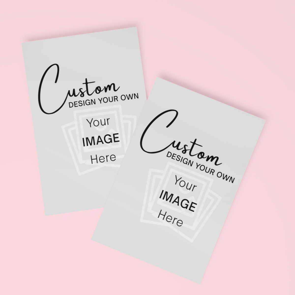 Custom Flat Memorial Card CUS01