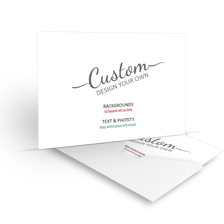 Custom 2 Sided Thank You Card CUS50 1