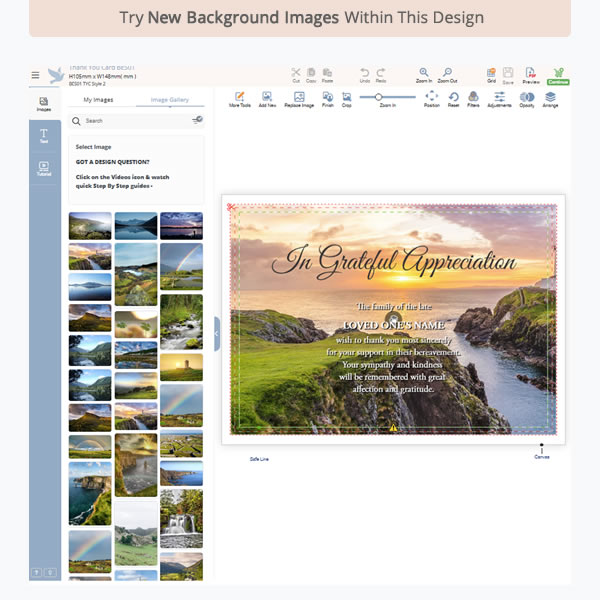 Thank You Card BES01 2