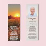 Custom Memorial Bookmark CUS01 3