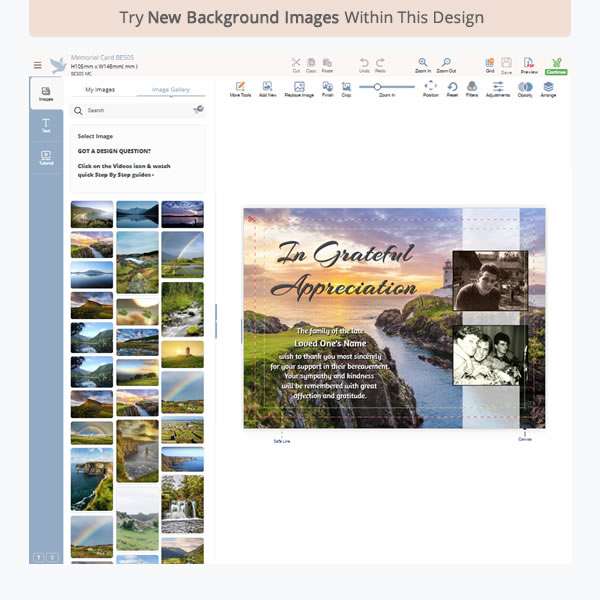 Thank You Card BES08 2