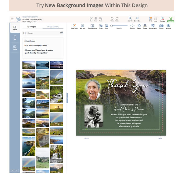 Thank You Card BES17 2