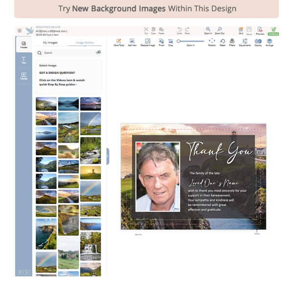 Thank You Card BES20 2