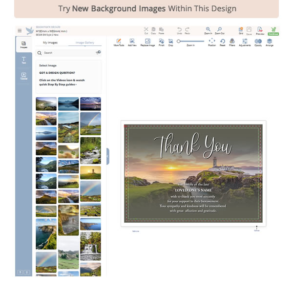 Thank You Card BES21 2