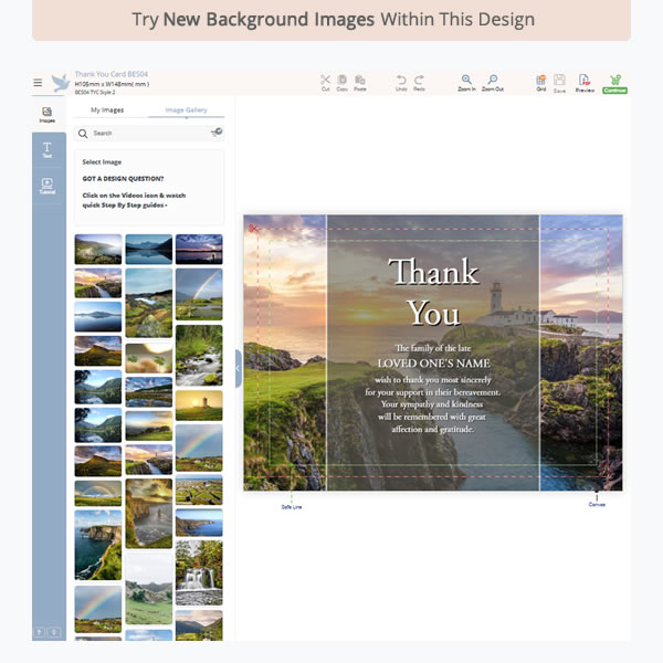 Thank You Card BES04 2