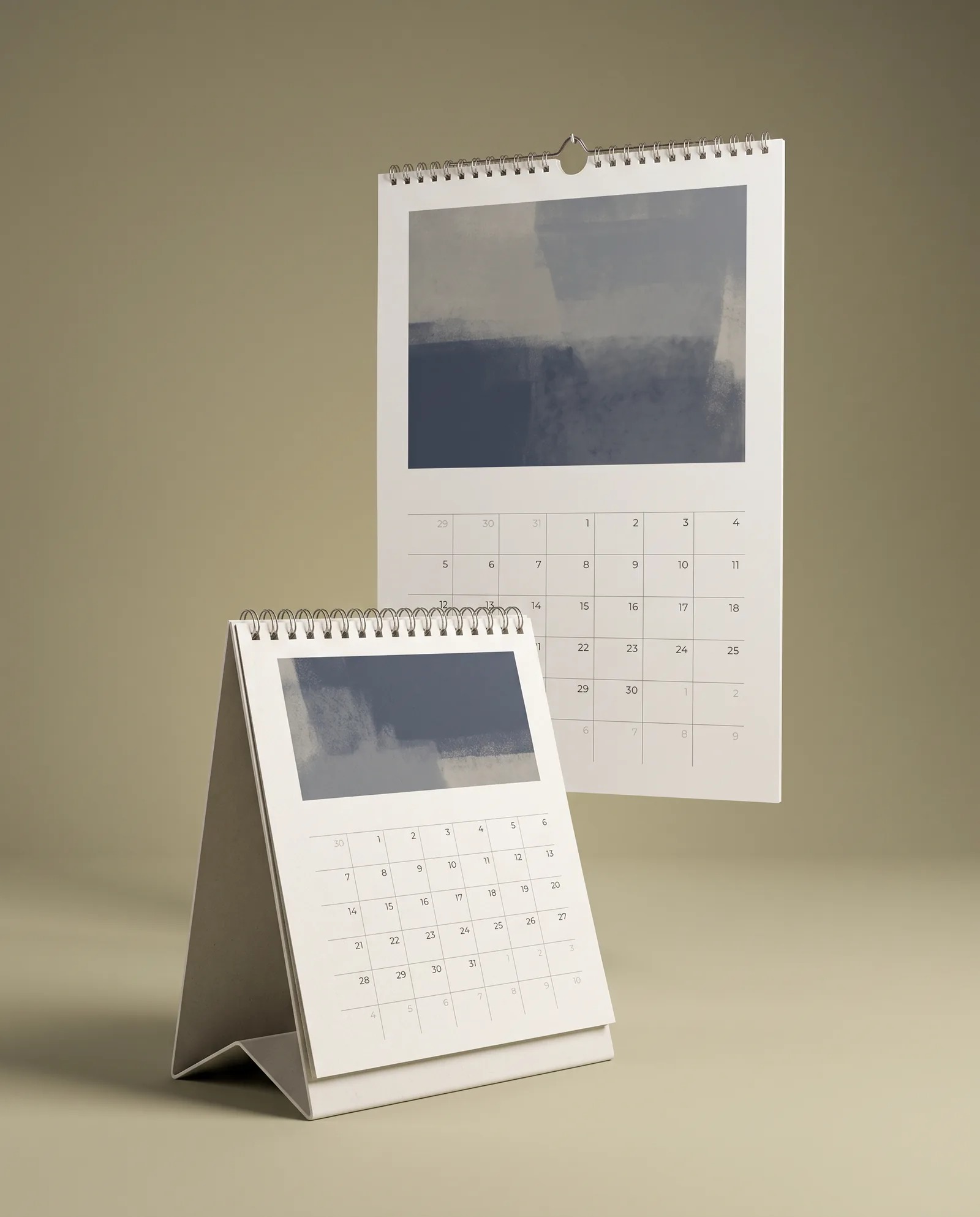 Spiraalköites seinakalender ja lauakalender