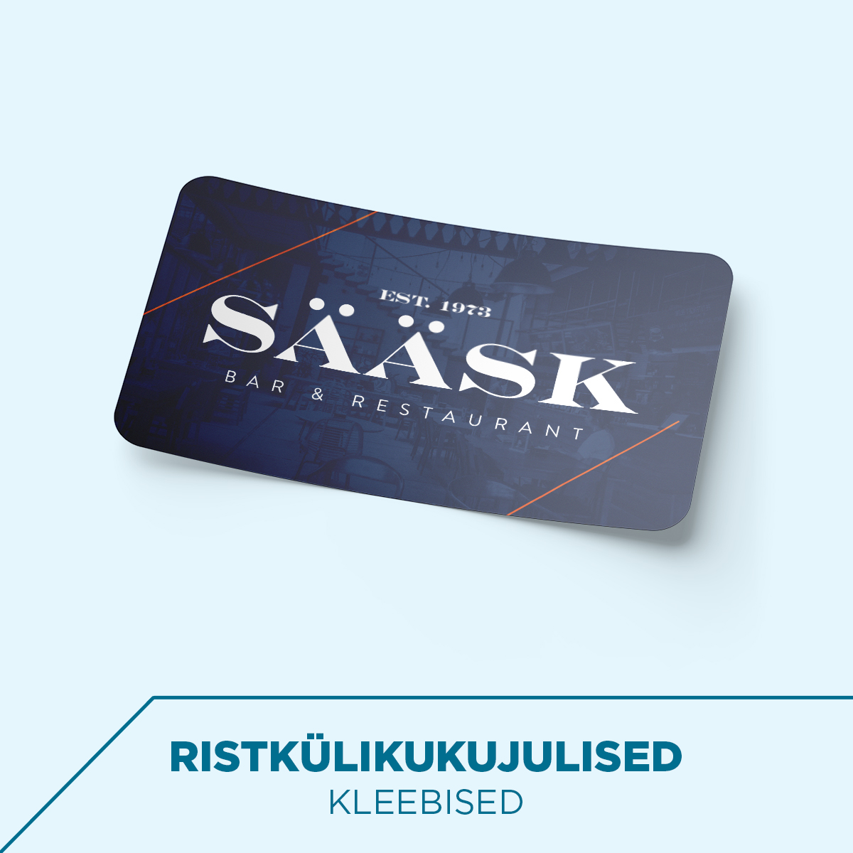 Suorakulmainen tarra