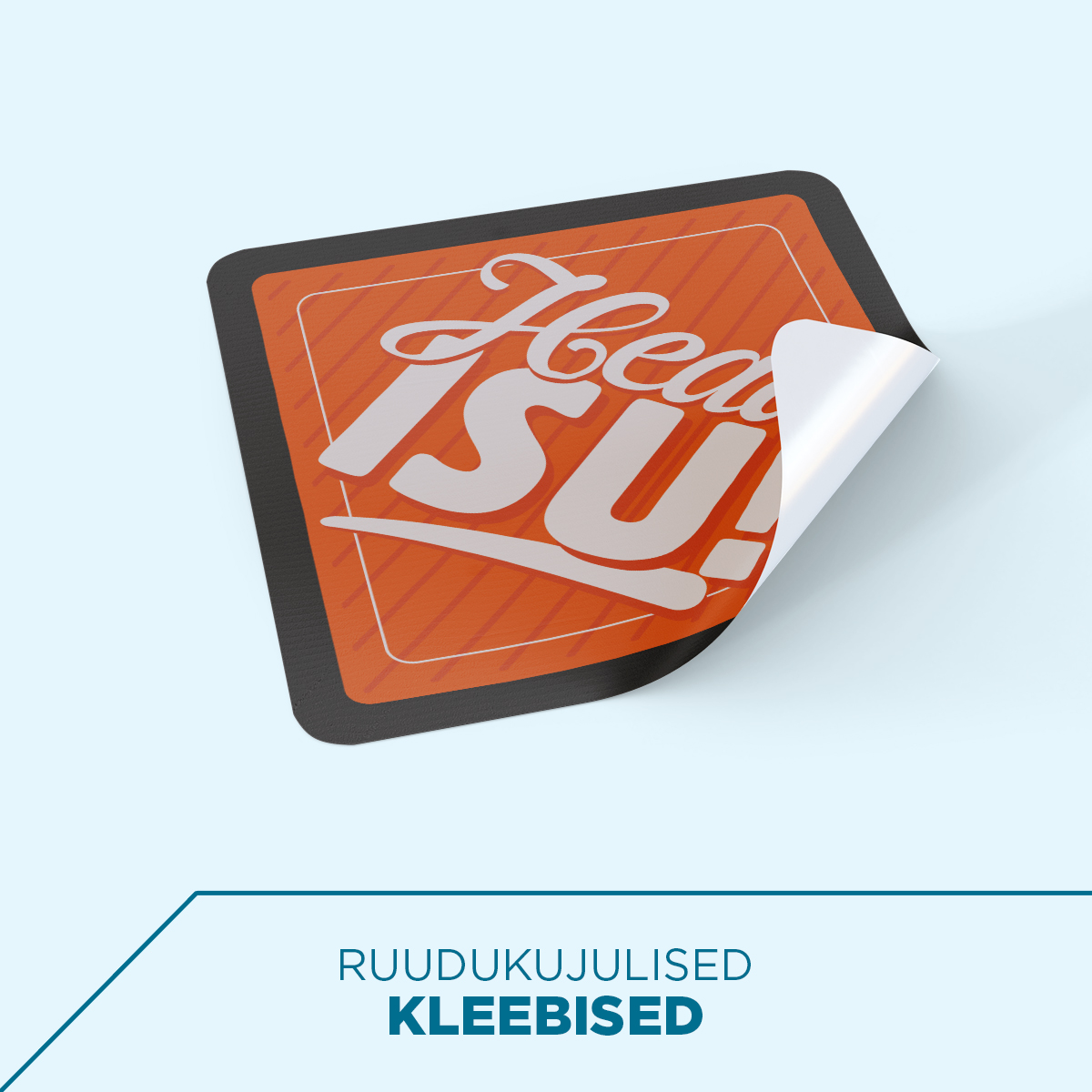 Ruudukujulised kleebised Ruudukujulised kleebised