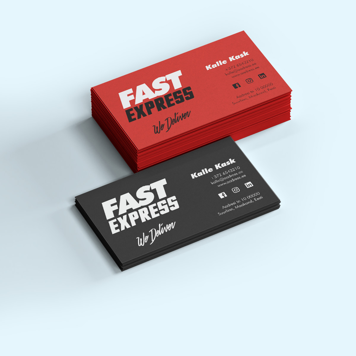 Business cards printed