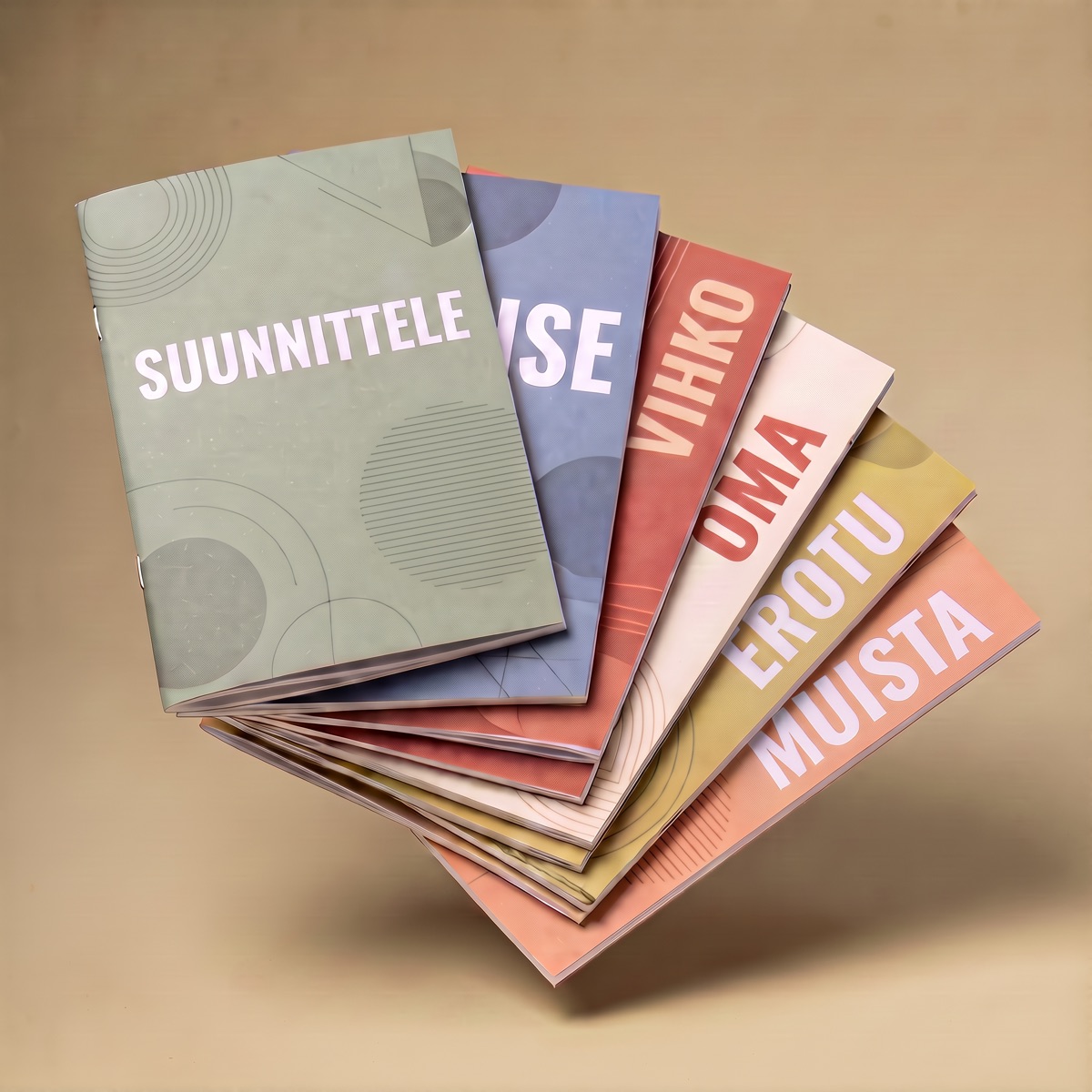 Vihkosarja “Suunnittele oma” 10 kpl, niittisidonta