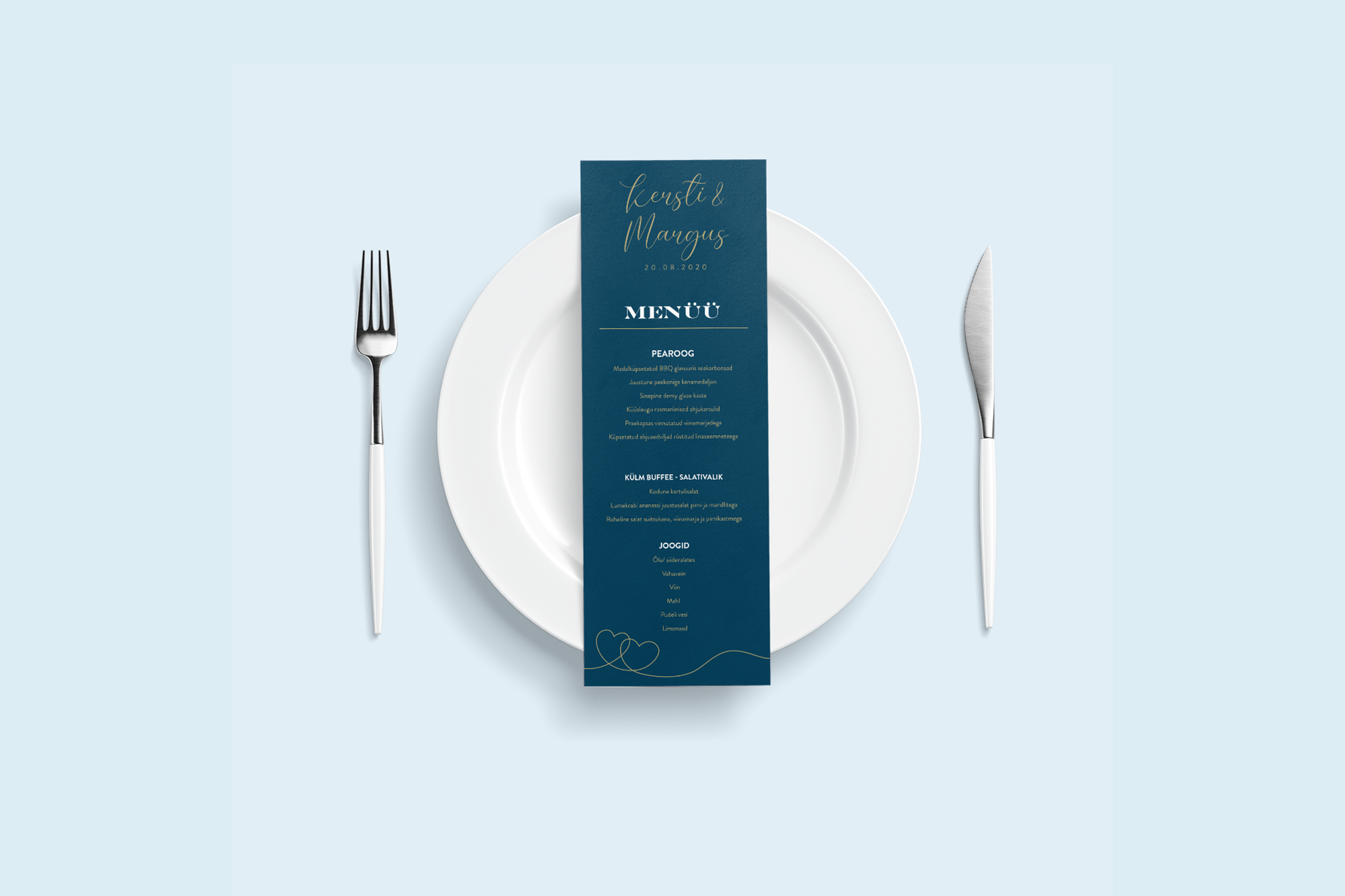Event menus