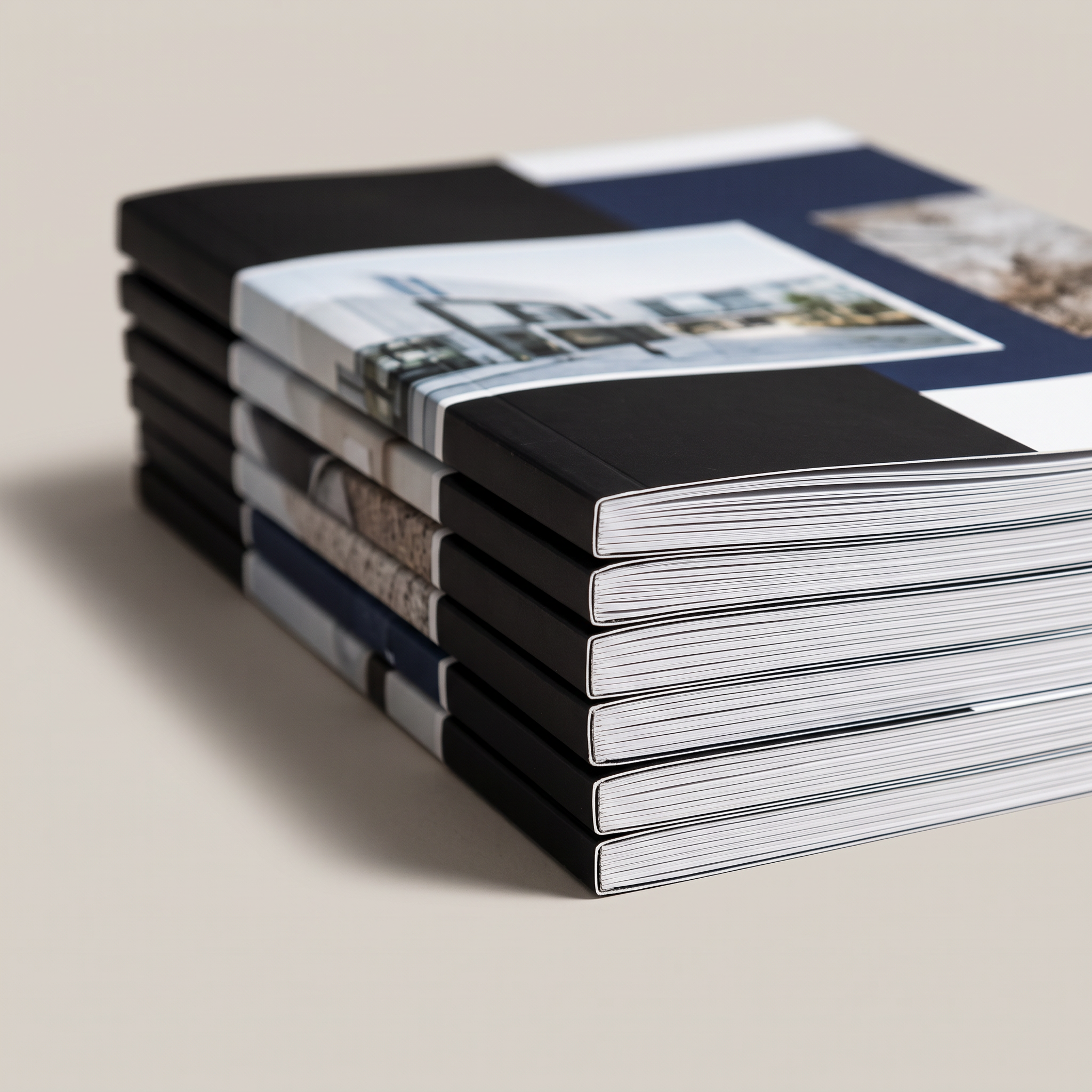 Limbunden bok Limbunden trycksak, till exempel bok eller tjock katalog