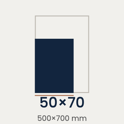 50×70 cm – 500×700 mm
