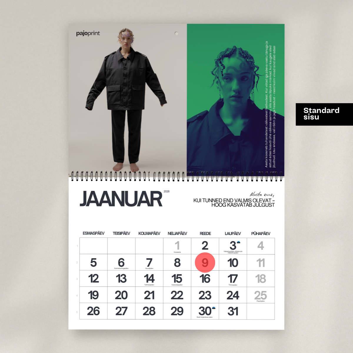 Wall Calendar - Uno 1